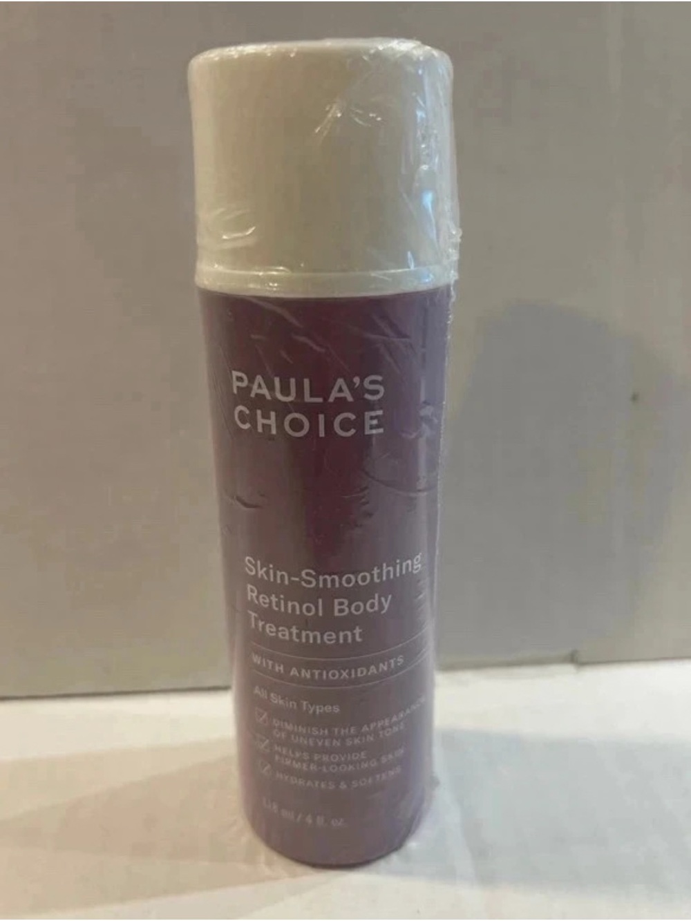 Paula's Choice Skin-Smoothing Retinol Body Treatment - Purple and White